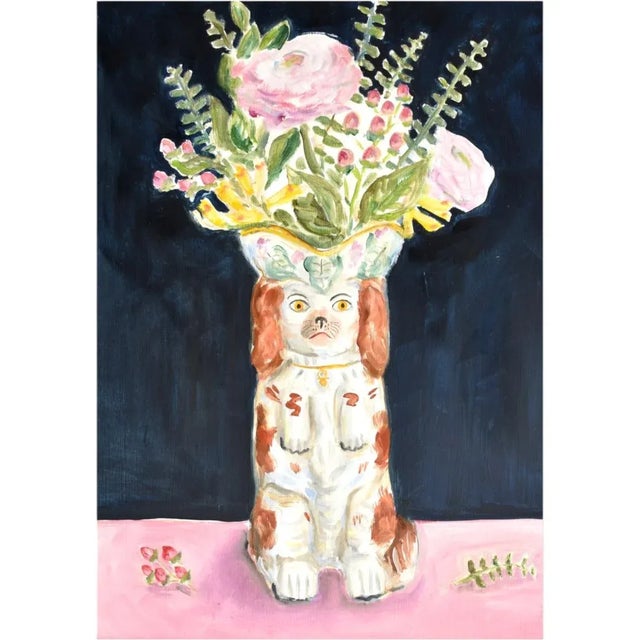 A giclée print of an original oil painting with archival inks. 8"x10" image. Signed and dated front (below the image) and...