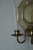 Swedish Octagonal Brass Double Arm Sconces, Set of 2 For Sale - Image 16 of 18