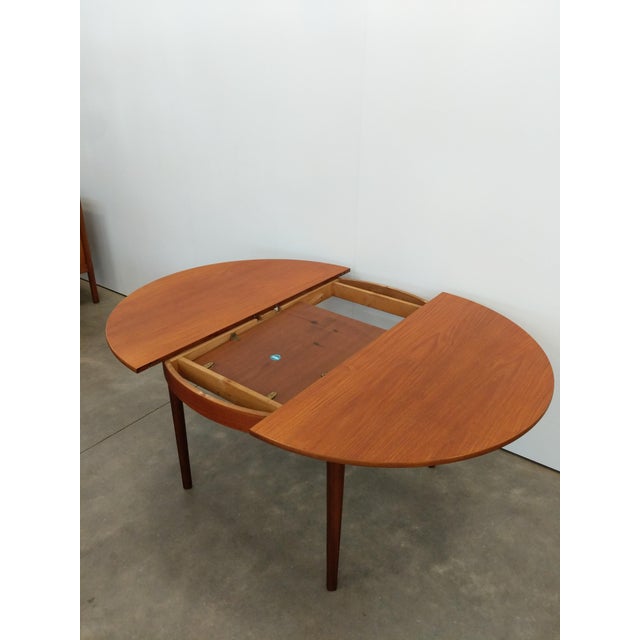 Mid-Century Modern Vintage Mid Century Modern Teak Extendable Dining Table by Nathan For Sale - Image 3 of 10