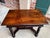 Antique English Barley Twist Writing Table Library Desk Jacobean Walnut C1880 For Sale In Dallas - Image 6 of 18