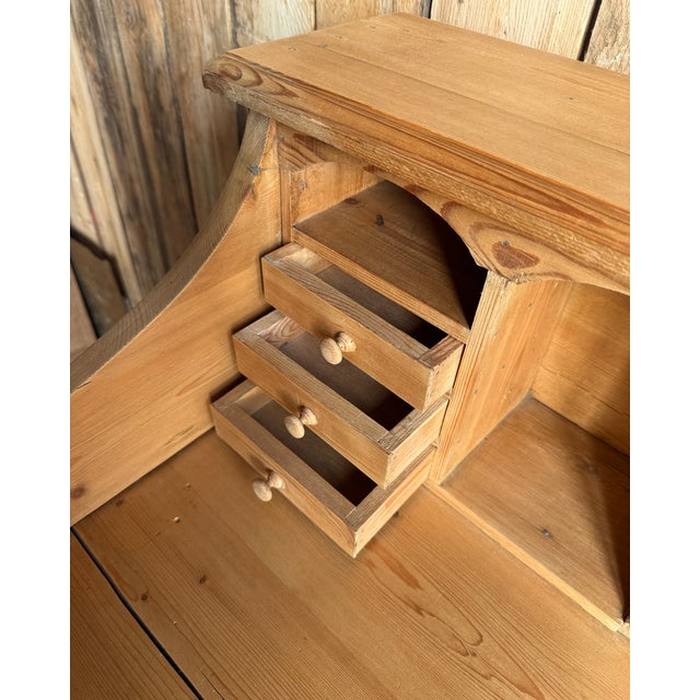 English-Style Tiered Desk, 1920s For Sale - Image 13 of 14