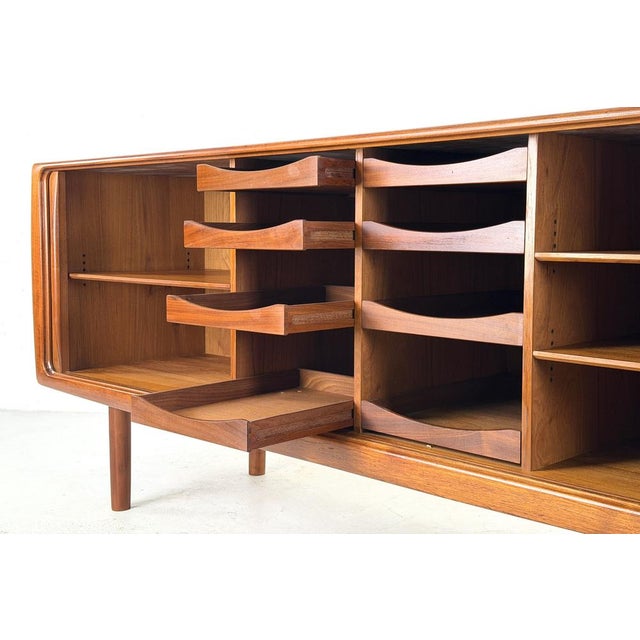 Sideboard in the style of Bernhard Pederson, Denmark, 1960s For Sale - Image 4 of 10