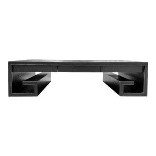 Vintage Greek Key Coffee Table by Baker For Sale