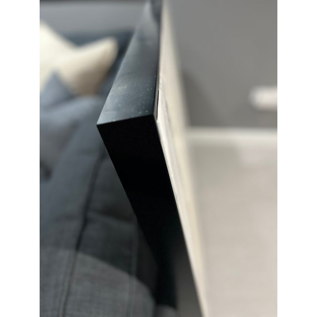 2010s 21st Century Abstract Oil Painting in Gray Tones For Sale - Image 5 of 6