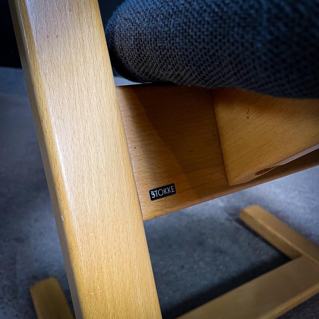 Vintage Stokke Pendulem Dining Room Set, Set of 5 For Sale - Image 12 of 16