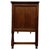 Antique English Edwardian Carved Oak Desk, 1910 For Sale - Image 11 of 12