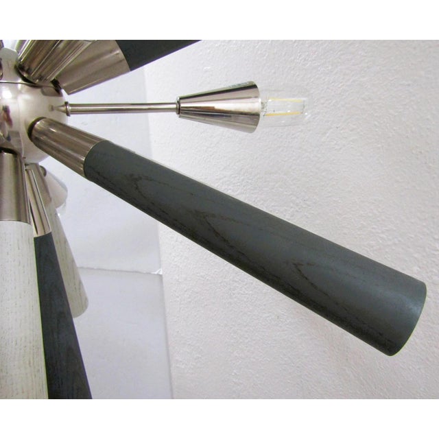 Elk Home Solara Polished Nickel Metal 6 Light Chandelier Sputnik Design For Sale In Miami - Image 6 of 15