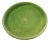 Danish Green Ceramic Dish by Herman A. Kähler (Hak), 1940s For Sale