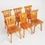 Brutalist Vintage Pine Chairs attributed to Göran Malmwall for Karl Andersson & Sons, Sweden, 1950s, Set of 6 For Sale - Image 3 of 6