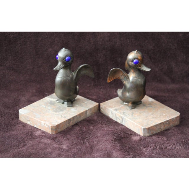 Duck Bookends, 1950s, Set of 2 For Sale - Image 15 of 18