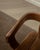 Brutalist Oak Armchair with Sculptural High Back by De Puydt, 1960s For Sale - Image 12 of 18