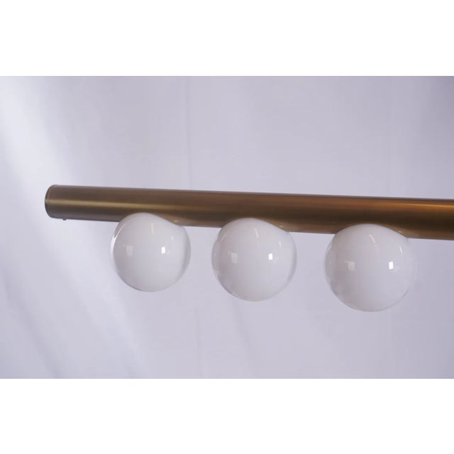 Brass 18-Bulb Drop System ds.15.01 by Lindsey Adelman For Sale - Image 8 of 12