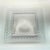 Tiffany and Co. Vintage Tiffany & Co Woven Basket Weave Square Crystal Platter / Dish For Sale - Image 4 of 16