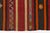 Mid 20th Century Traditional Patterned Kilim Kilim For Sale - Image 9 of 11