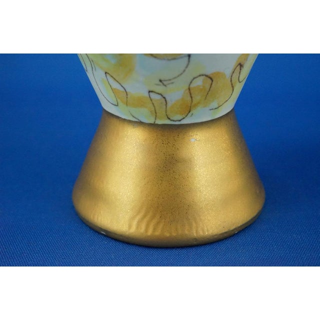 Vintage Ceramic Vase by Domenico Rambelli for Miramare, Italy, 1950s For Sale - Image 17 of 18