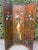 Antique Rococo French Three-Fold Hand-Painted Wood Romantic Cherub and Floral Room Divider, 1890s For Sale - Image 12 of 18