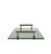 Silver Modernist Mirrored Tray, France 1960 For Sale - Image 8 of 12