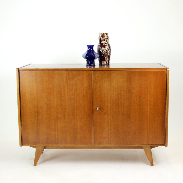 Vintage U 450 Sideboard by Jiri Jiroutek for Interier Prague, Czechoslovakia, 1960s For Sale - Image 6 of 13