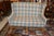 Great little versatile settee by North Hickory Furniture. Nice high back. Comfortable seating. Could be used in many areas...