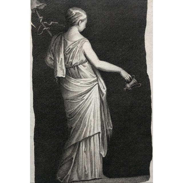 Neoclassical 1762 Mythological and Classical Figures Engraving For Sale - Image 3 of 5