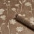 Schumacher SAMPLE - Schumacher x Backdrop Before Midnight Wallpaper In Chocolate For Sale - Image 4 of 5