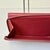 1996 Vintage Boho Chic Coach Red Leather Tri-Fold Checkbook, Cards & Coins Wallet For Sale - Image 11 of 12