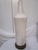 Mid-Century Modern 1950s Pair of White Plaster Mid Century Modern Lamps For Sale - Image 3 of 8