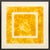Contemporary Joseph Gardella Yellow Square Diptych Mixed Media For Sale - Image 3 of 11