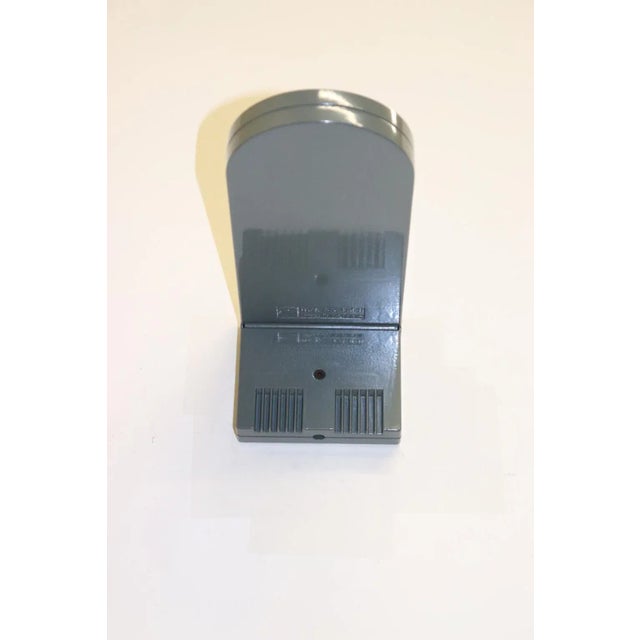 1980s Modern Castaldi Wall Lamp Olive-Gray Finish For Sale - Image 9 of 13