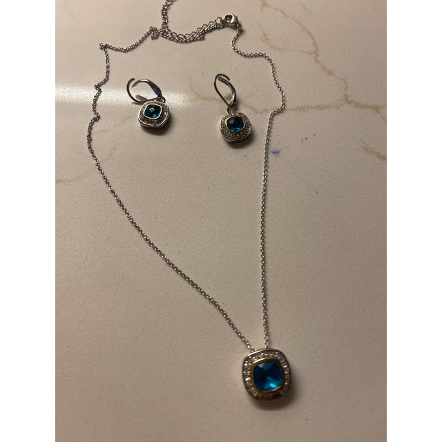 Turquoise Pendant Set, 3 Pieces For Sale In Los Angeles - Image 6 of 7
