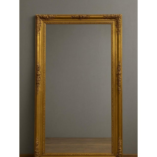 Empire Mirror in Wood and Gilded Stucco, 1810 For Sale - Image 12 of 13
