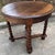 Mid 20th Century Vintage English Barley Twist Round Side Table For Sale - Image 5 of 11