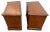Drexel Heritage 1980s Drexel Heritage Laureate Nightstands End Tables Double Door Cabinet, Drawer Pair For Sale - Image 4 of 13