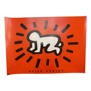Radiant Baby Fotofolio Edition Poster by Keith Haring, 1998 For Sale