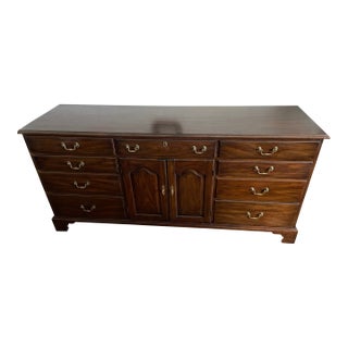 1960s Mahogany Henkle Harris Dresser For Sale