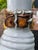 Antique White Italian Glazed Terra Cotta Whippet For Sale - Image 8 of 14