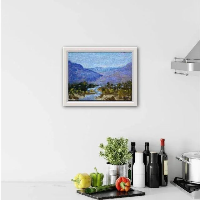 2020s Contemporary Original Modern Oil Painting, "Carson River" For Sale - Image 5 of 12