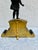 Black Late 19th Century Antique Boy Harvester Bronze on Hand Painted Stand For Sale - Image 8 of 13