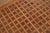 Mid Century Modern Square Pattern Inlay Wood Bench For Sale - Image 9 of 13