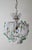 Mid-Century Modern Birdcage Hanging Lamp with Iridescent Flowers, 1950s For Sale - Image 3 of 18