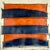 2020s Original Encaustic Collage Paintings by Gina Cochran - Trio in Orange and Blue For Sale - Image 5 of 7