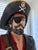 Contemporary. RARE! He is 6 4 feet. Hand painted. This guy is totally hot. LOVE him!! Detailed life-size pirate statue is...
