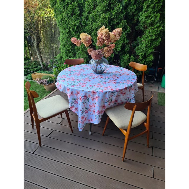 Vintage Habeo Model Chairs in Teak, Germany, 1950s, Set of 4 For Sale - Image 9 of 17