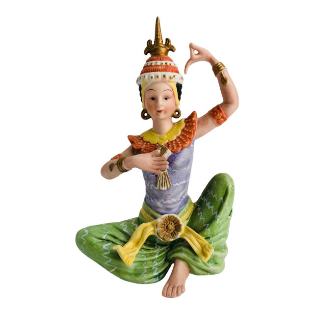 Mid-Century Hollywood Glam Palm Beach Boho Chic "Genie" Figurine For Sale