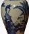 19th Century Chinease Blue & White Vase For Sale - Image 5 of 8