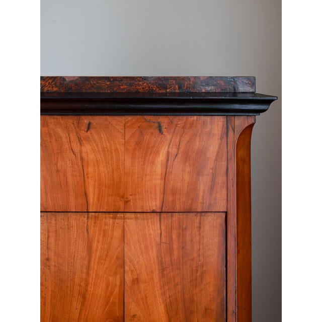 19th C Biedermeier Secretary Desk, Secrétaire À Abattant For Sale - Image 9 of 18