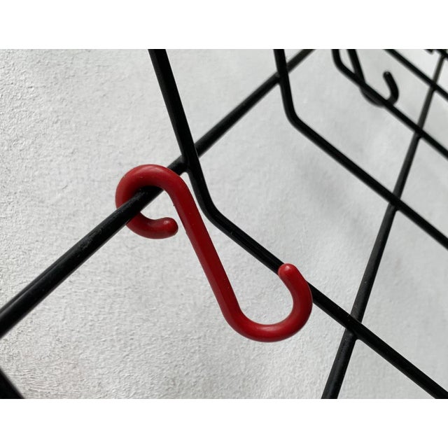 Mid-Century German Minimalist String Coat Rack, 1960s For Sale - Image 13 of 18