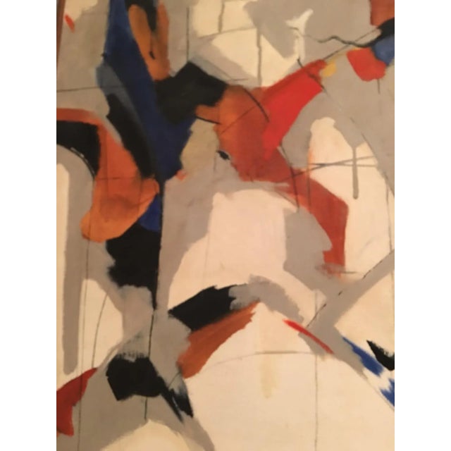 1970s Alec Murphy Modern Colorful Abstract Painting For Sale In Philadelphia - Image 6 of 10