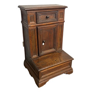 Antique Walnut Kneeler, 1700s For Sale