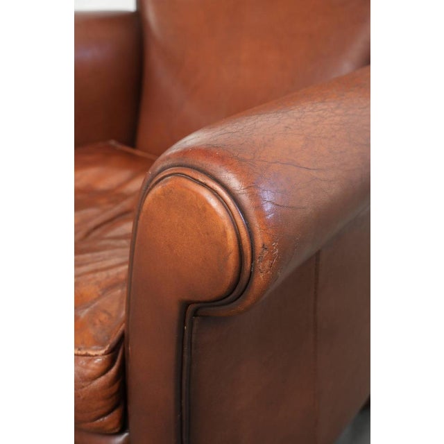 Club Chairs in Sheepskin Leather, Set of 2 For Sale - Image 15 of 16